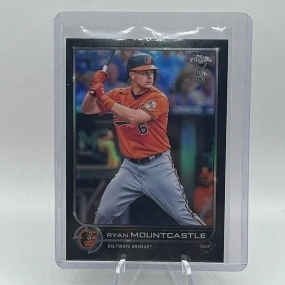 Ryan Mountcastle Black Border 2022 Topps Chrome Ben Baller MLB Baltimore Orioles